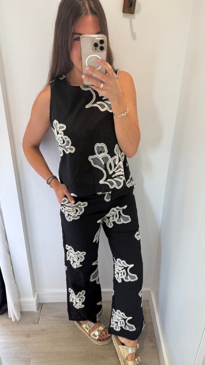 FLORAL TROUSER CO-ORD
