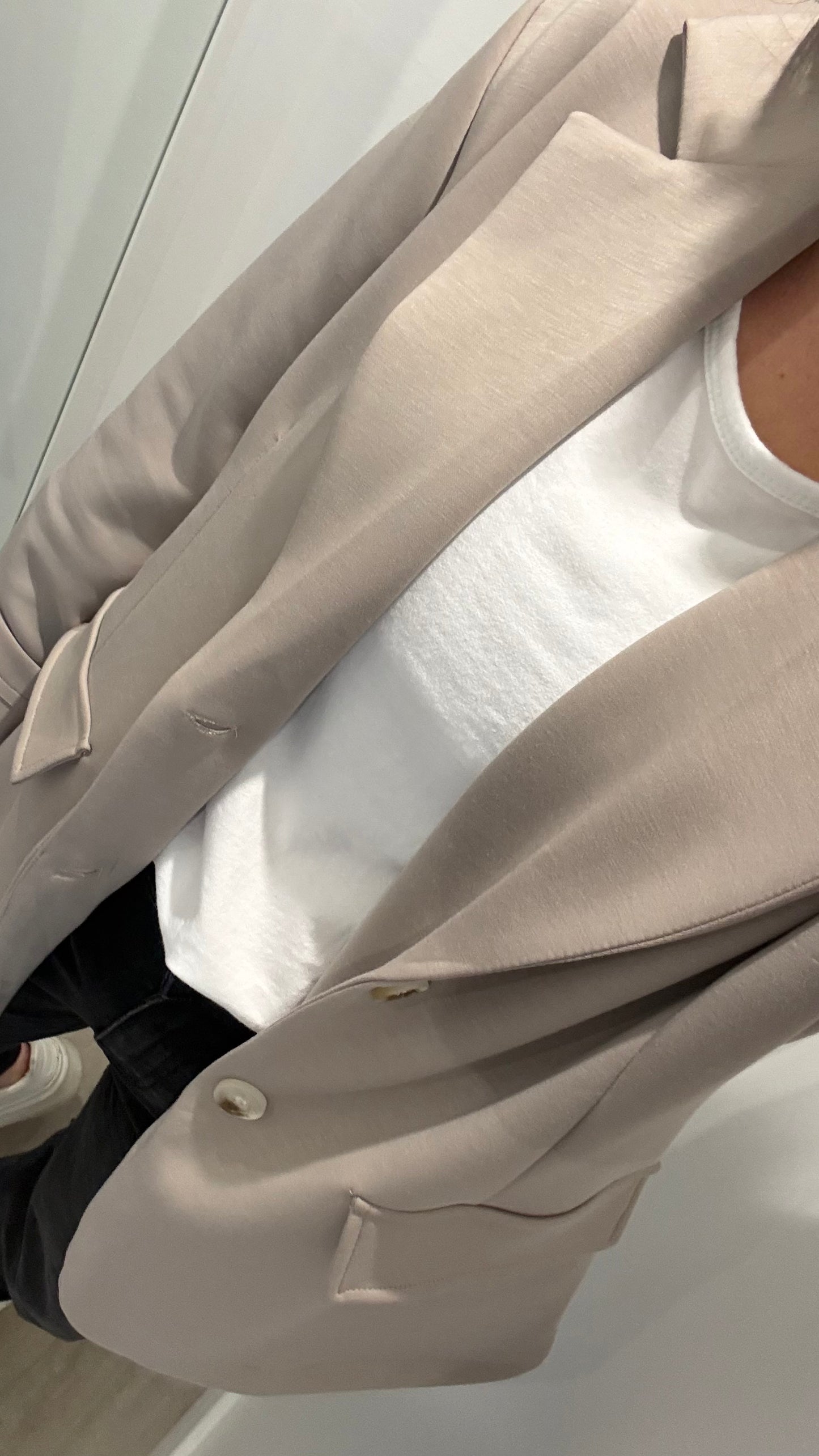 GREY JERSEY BLAZER
