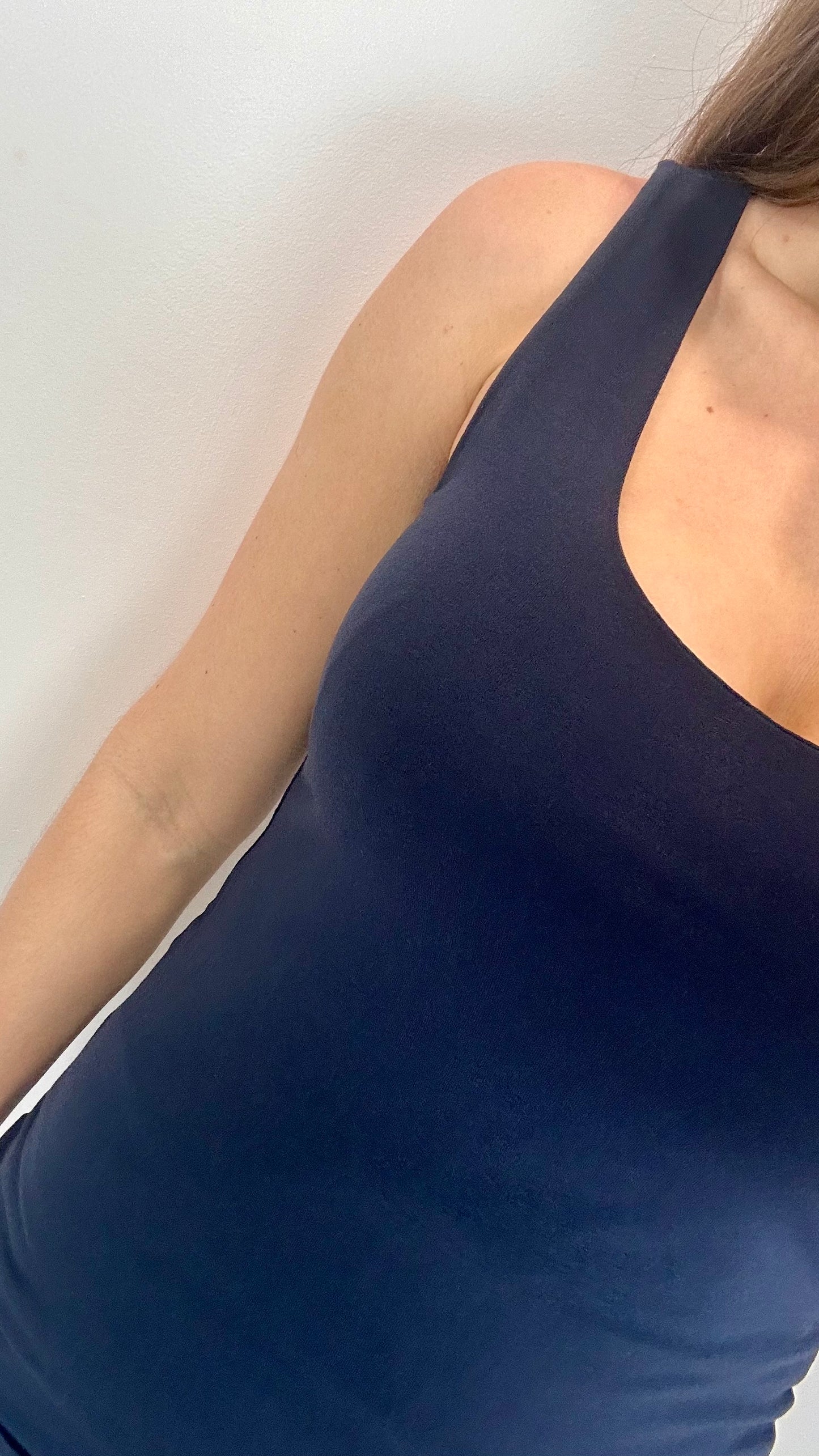 NAVY CAMI VEST TOP