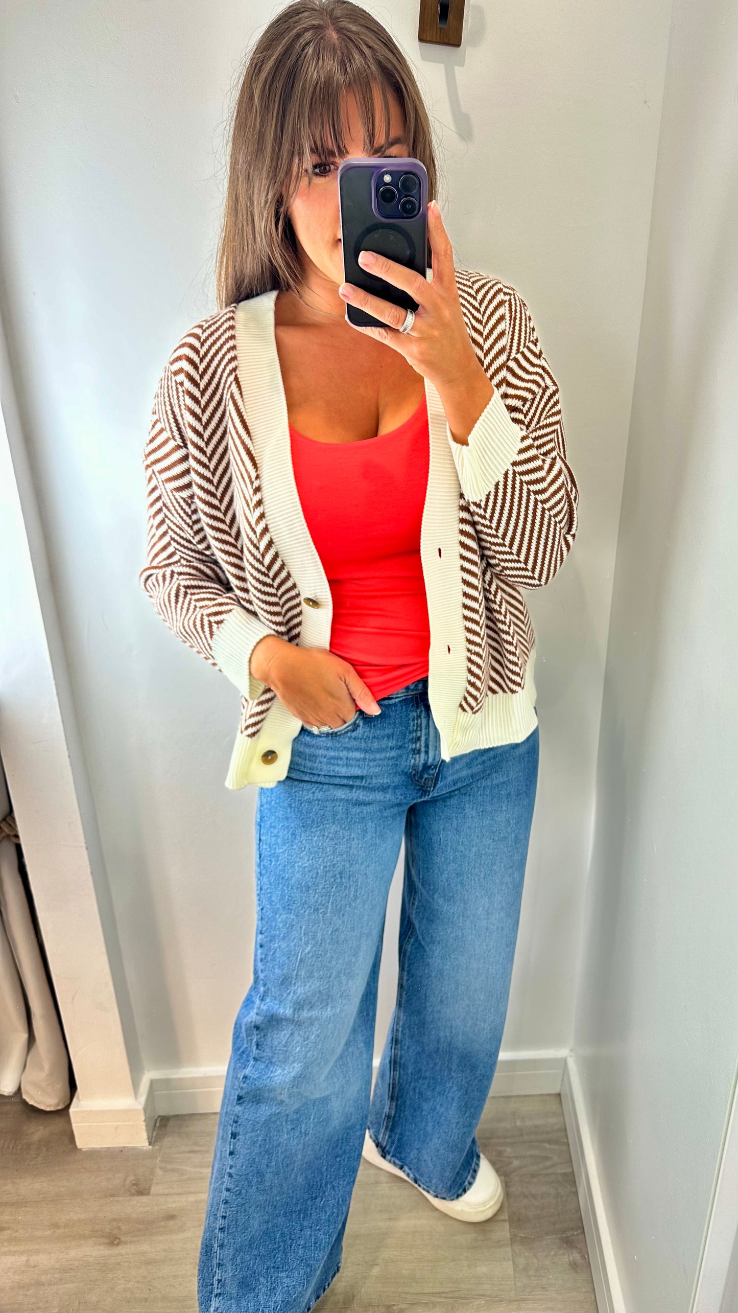 CORAL CAMI VEST TOP