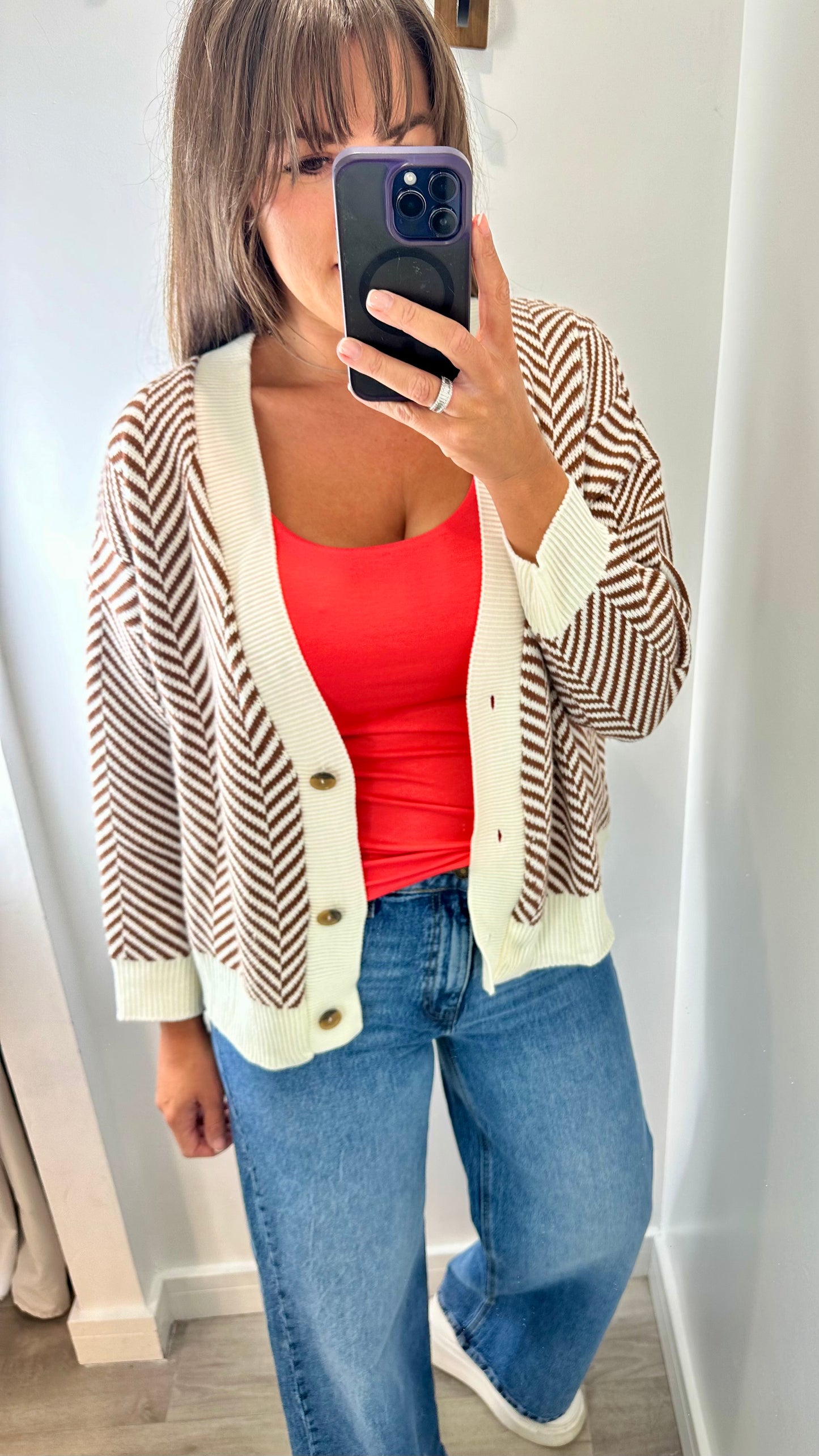 CORAL CAMI VEST TOP
