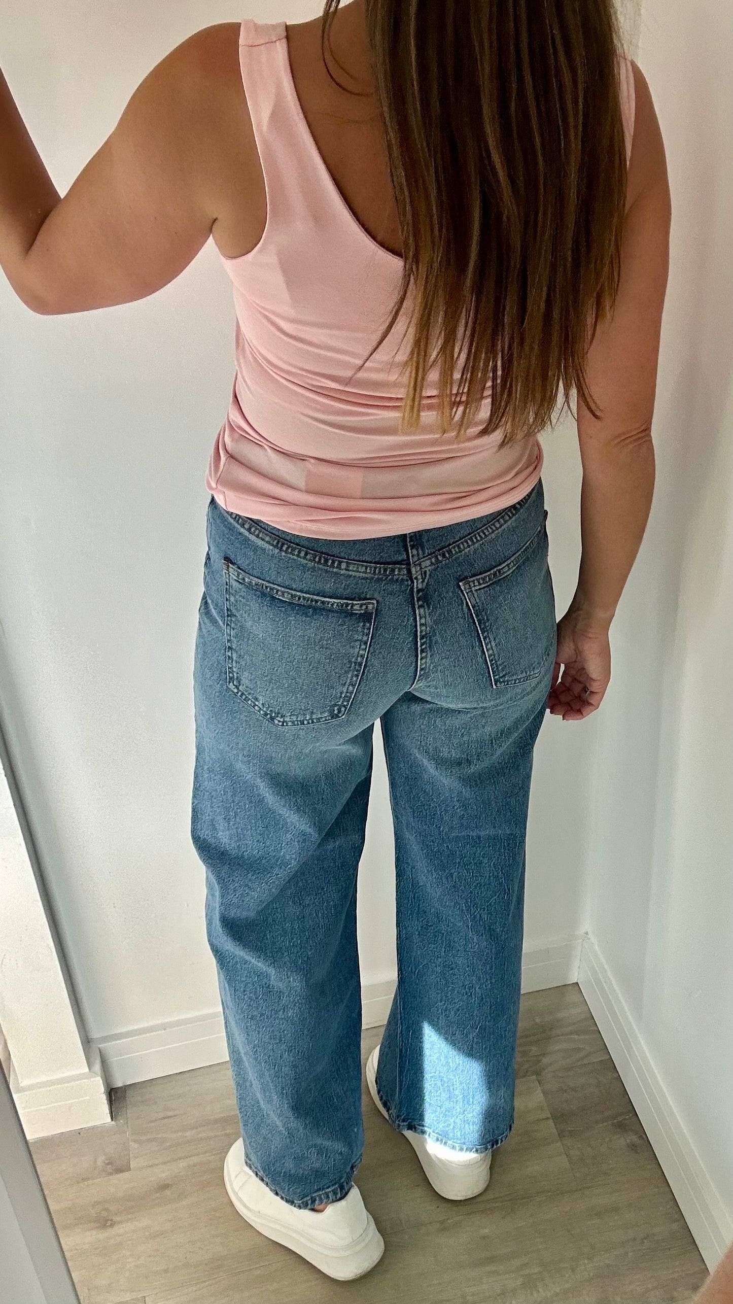 BLUSH PINK CAMI VEST TOP