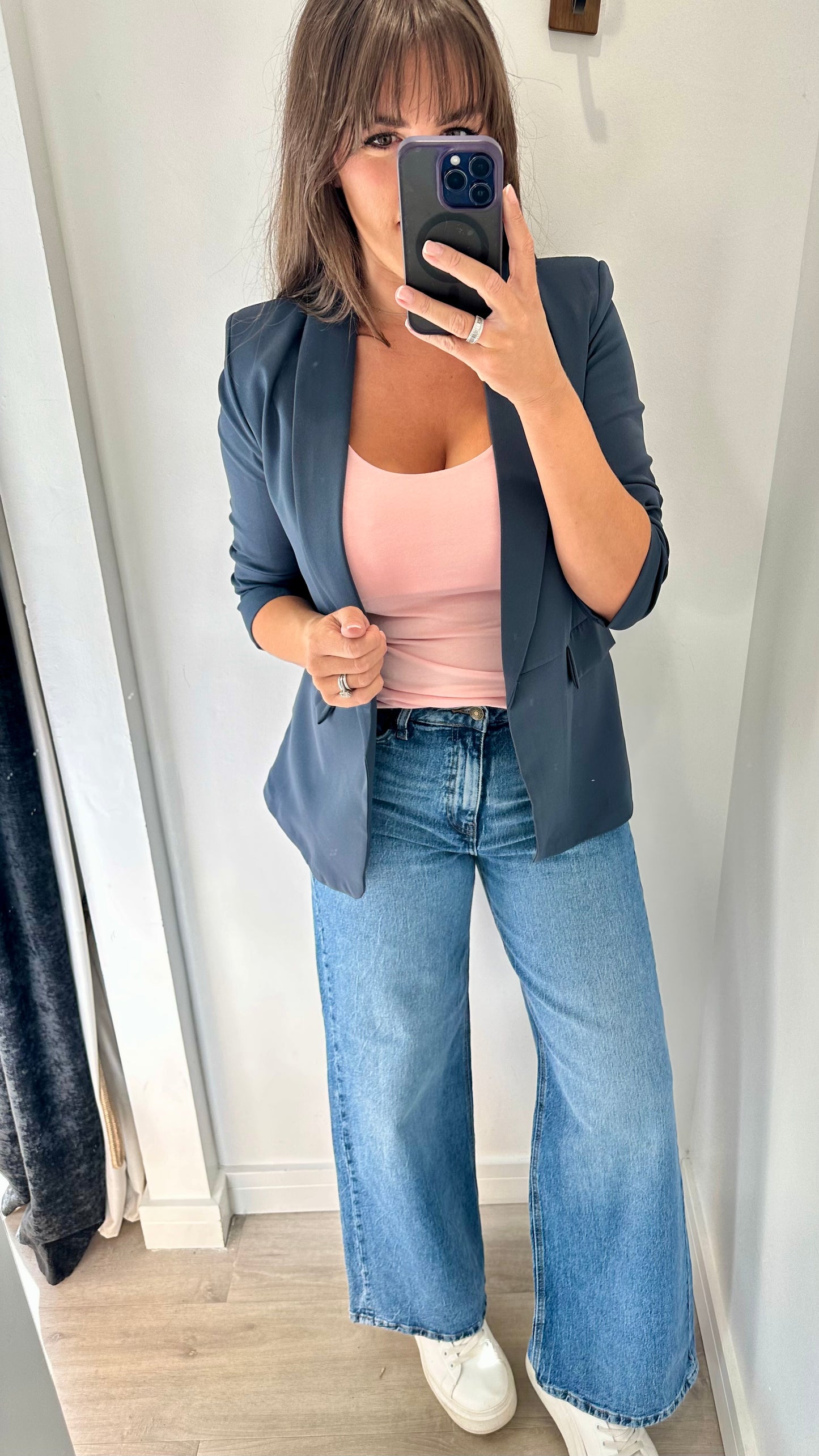 BLUSH PINK CAMI VEST TOP