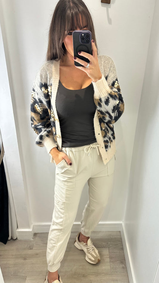 BROWN CAMI VEST TOP
