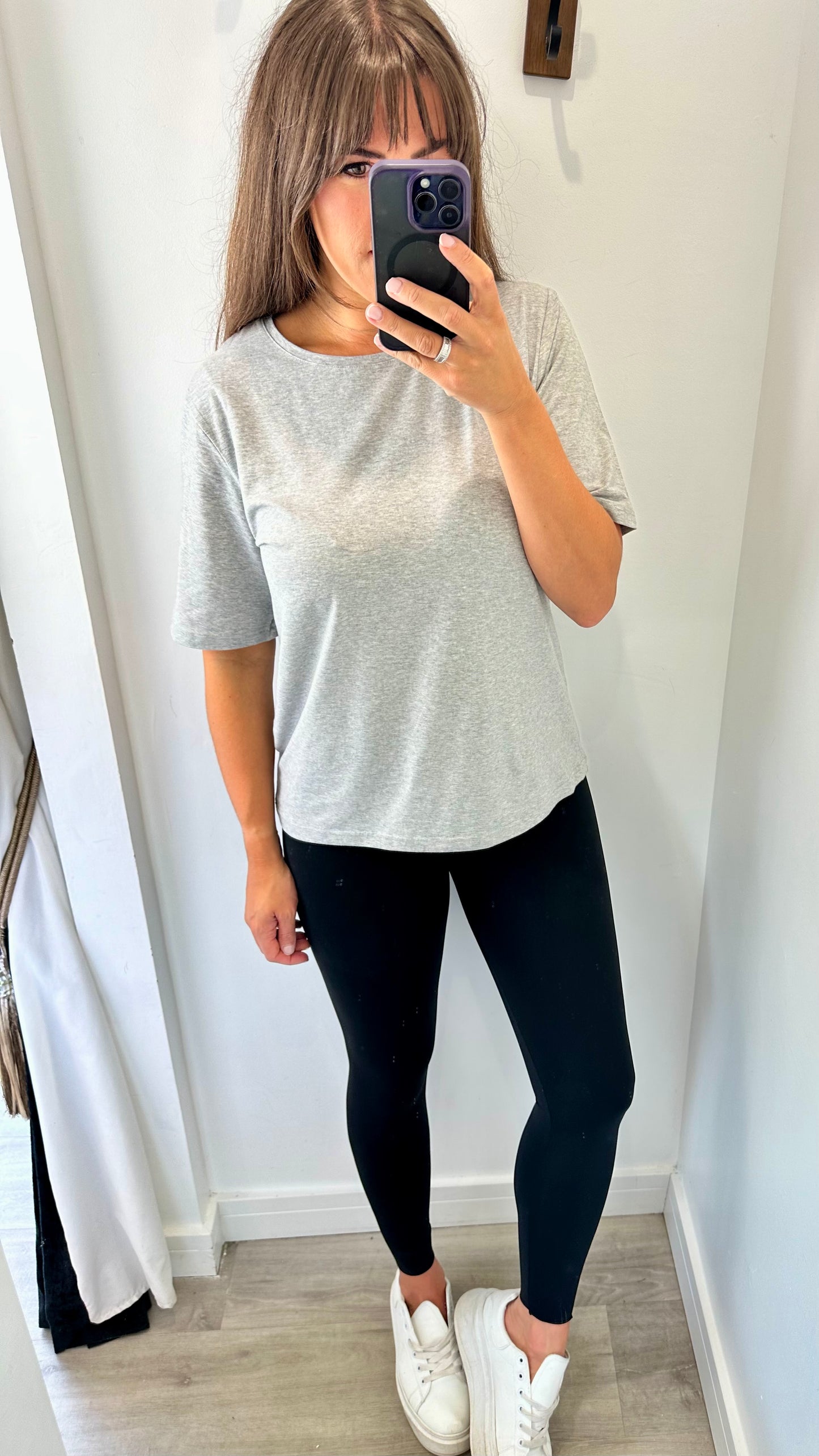 BLACK HIGH WAISTED SCULPT LEGGINGS