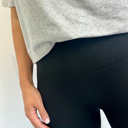 BLACK HIGH WAISTED SCULPT LEGGINGS