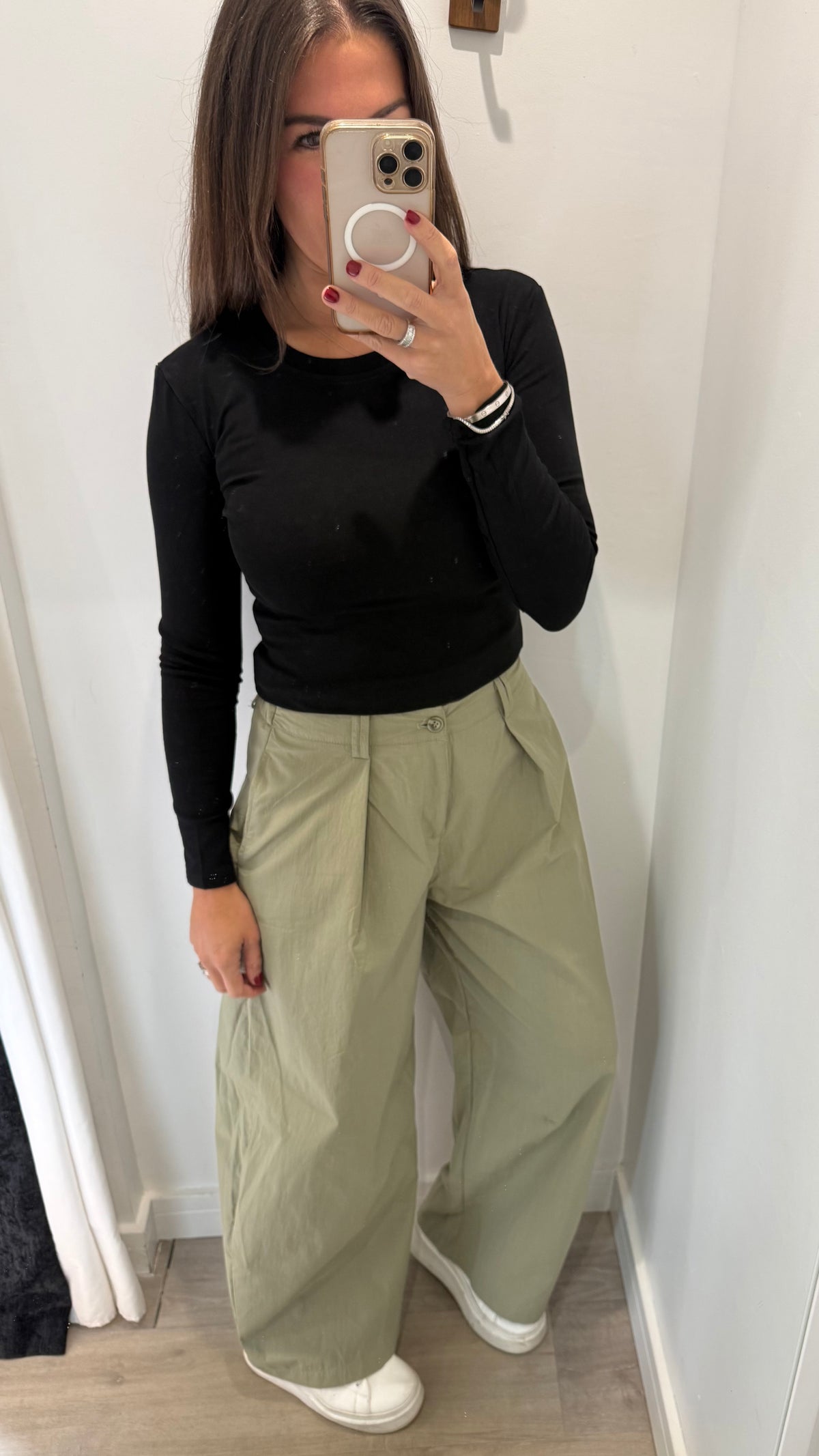 KHAKI EVERYDAY BALLOON CARGO TROUSERS