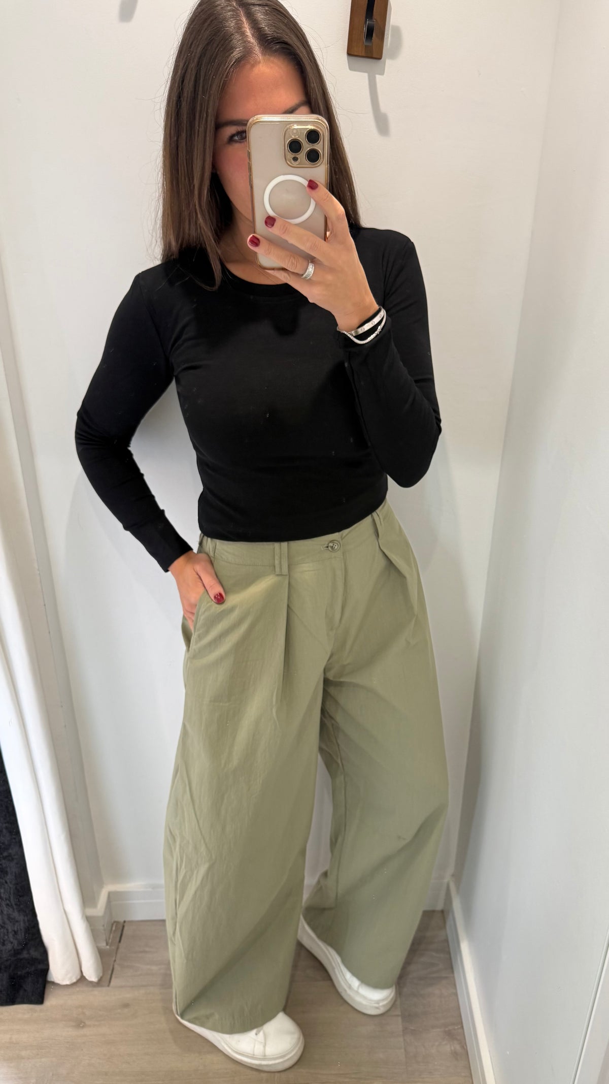 KHAKI EVERYDAY BALLOON CARGO TROUSERS
