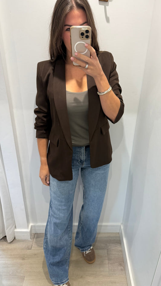 MOCHA CAMI VEST TOP