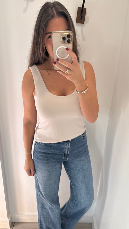 SAND CAMI VEST TOP