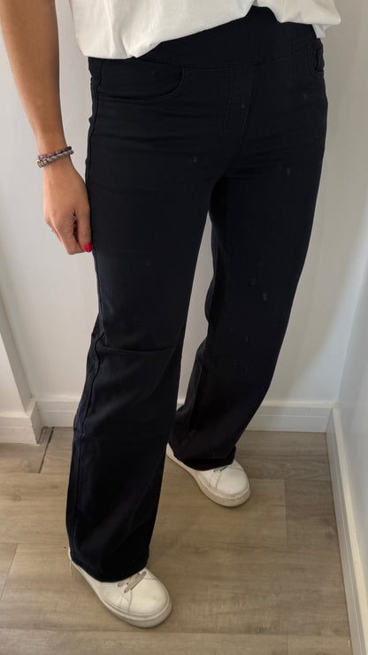 NAVY TOCADO JEANS (STRAIGHT LEG)
