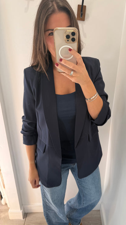 NAVY CAMI VEST TOP