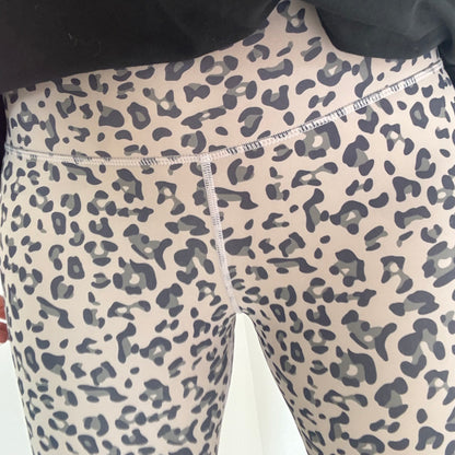 NUDE LEOPARD PRINT LEGGINGS