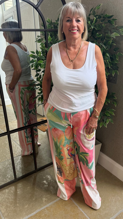 PARADISE PRINT TROUSERS