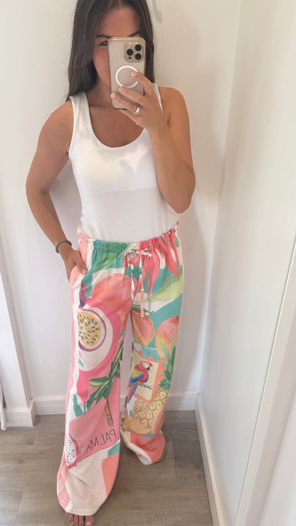 PARADISE PRINT TROUSERS