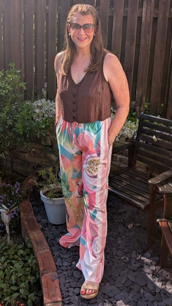 PARADISE PRINT TROUSERS