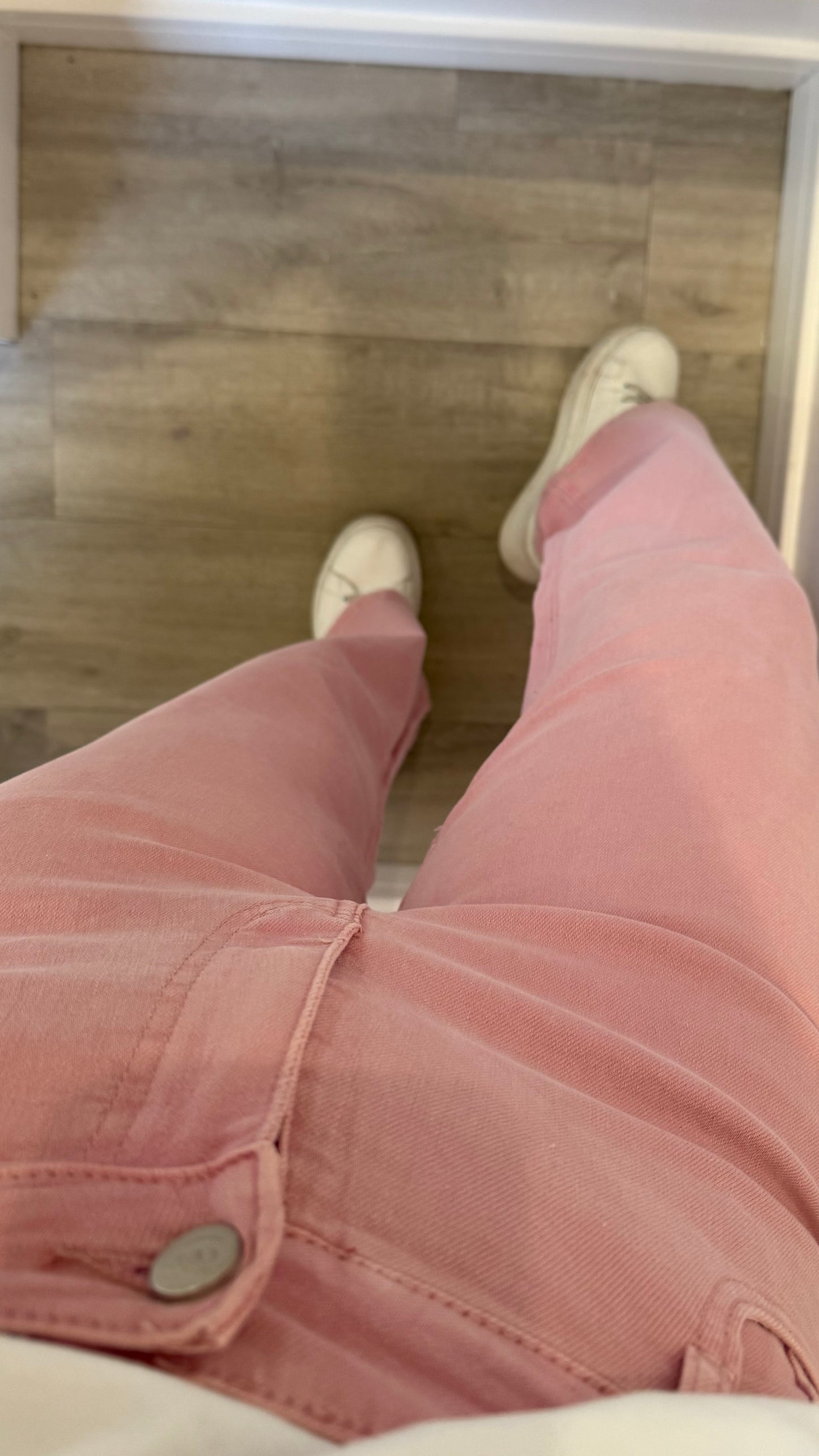 PINK WIDE-LEG JEAN