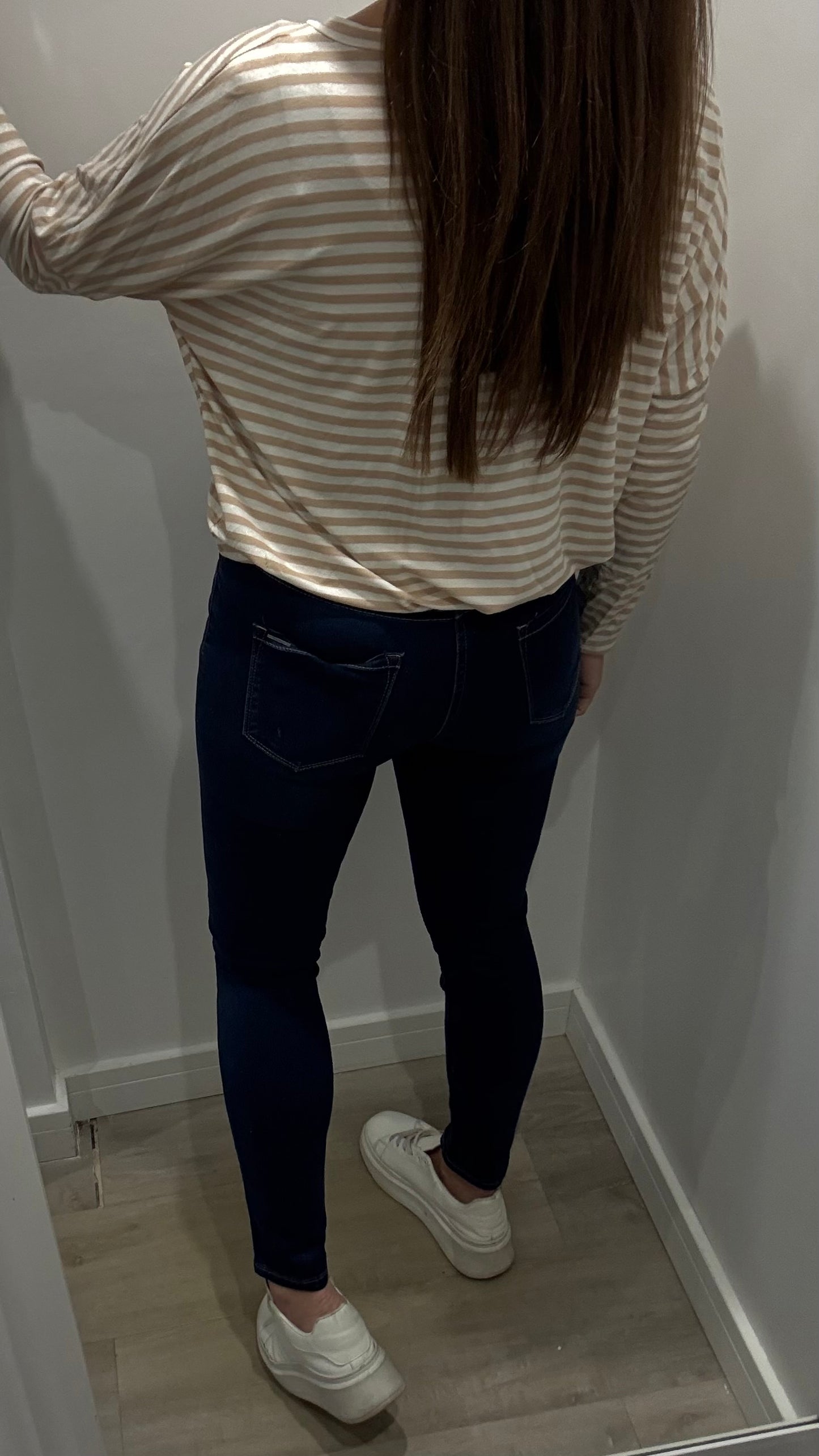 TOXIK DARK DENIM SKINNY STRETCH JEANS