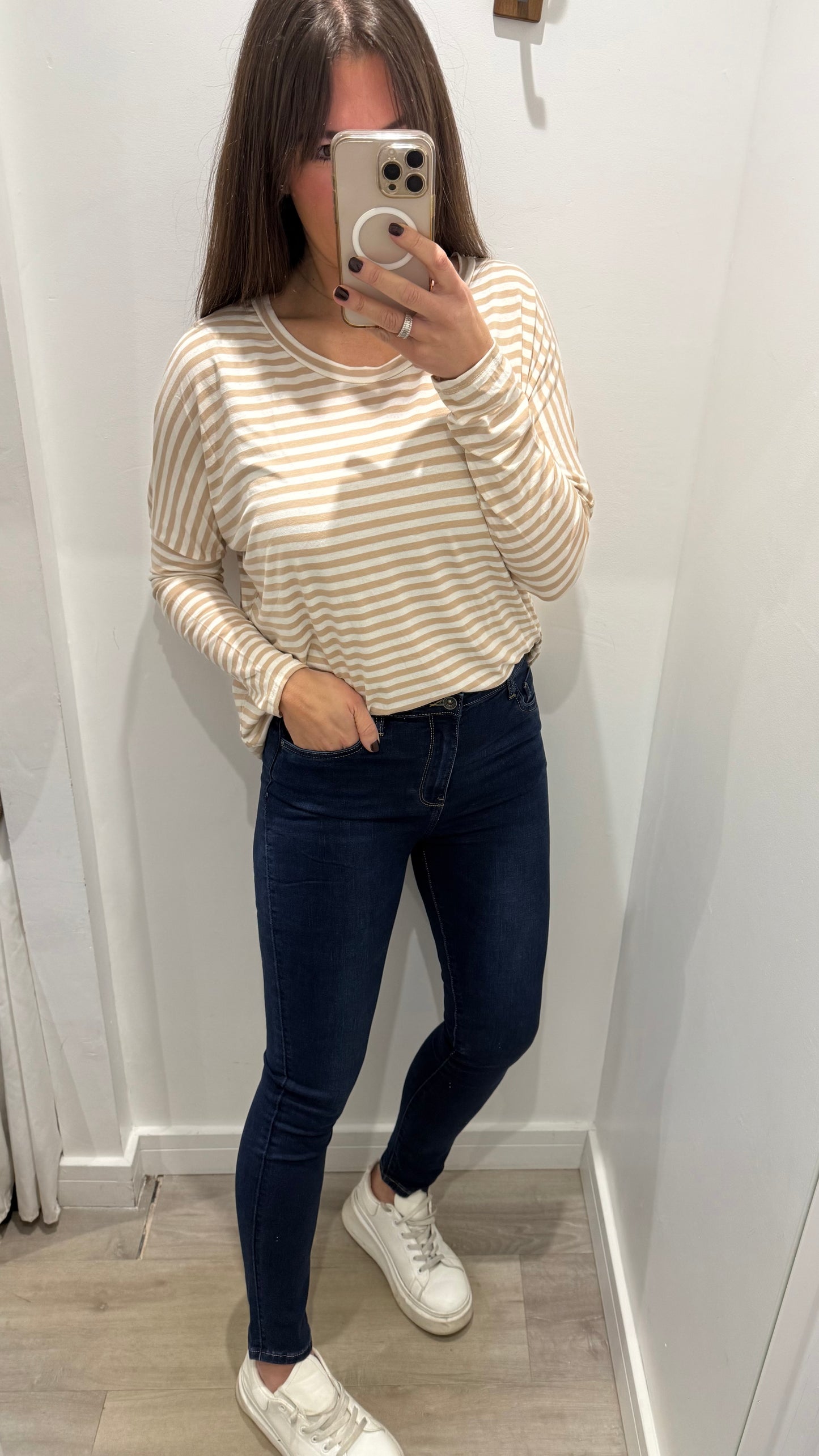 TOXIK DARK DENIM SKINNY STRETCH JEANS