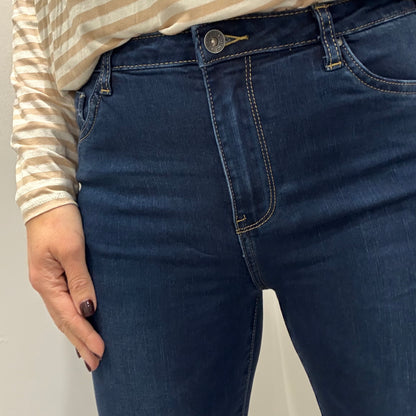 TOXIK DARK DENIM SKINNY STRETCH JEANS
