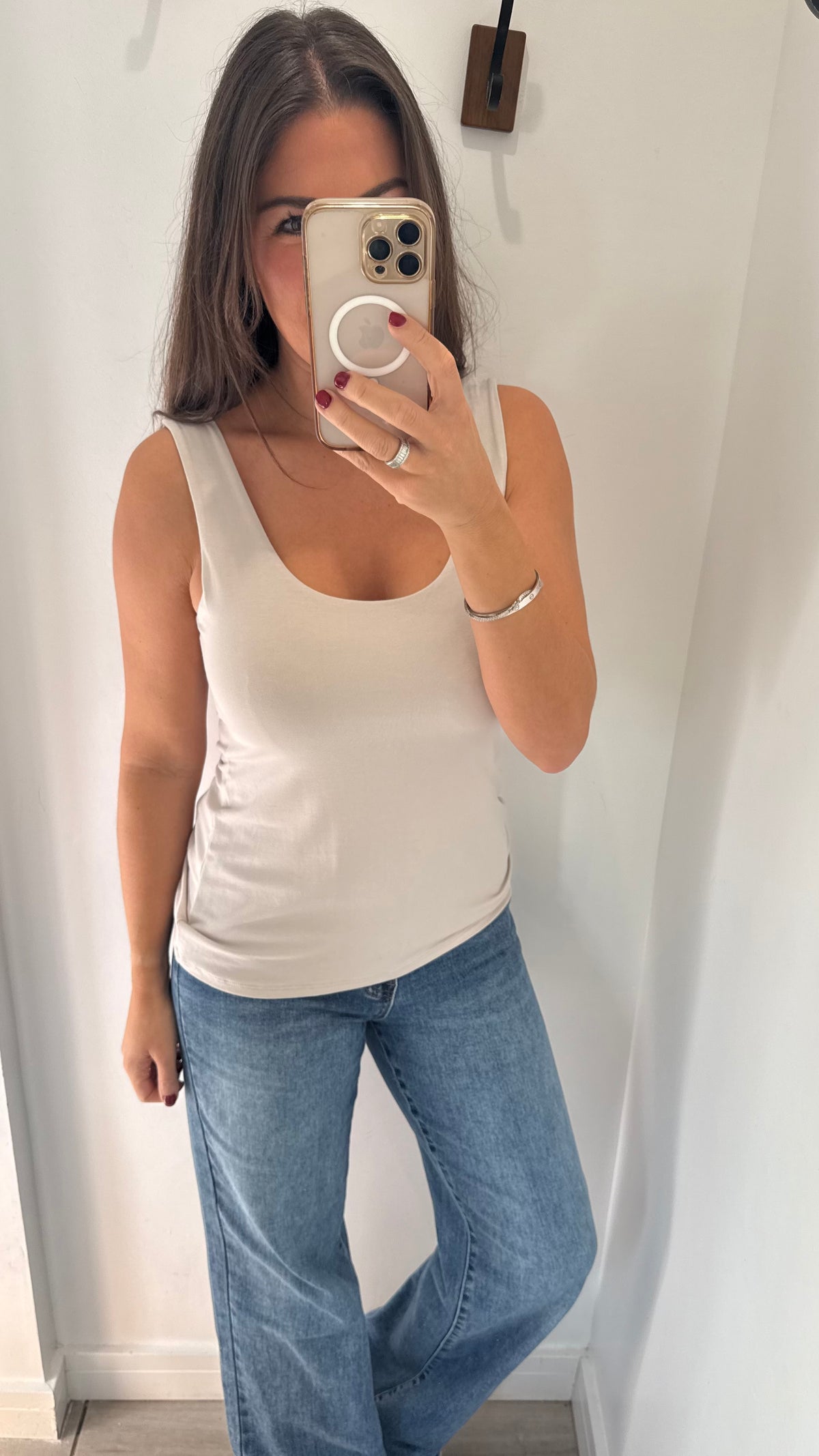 SAND CAMI VEST TOP