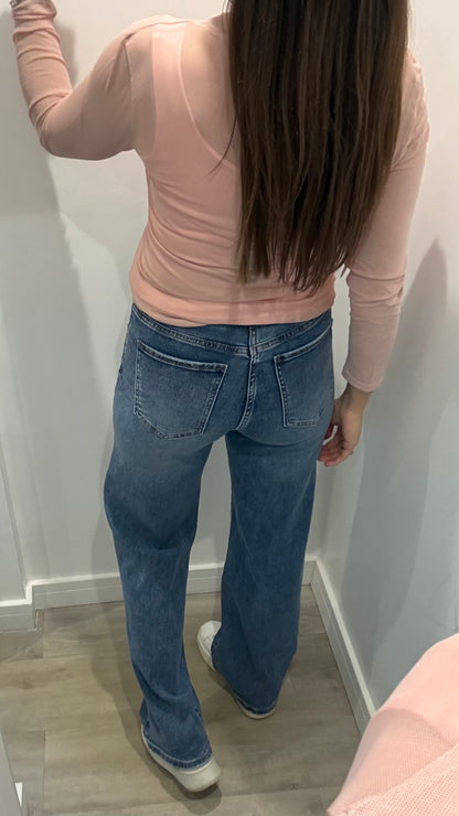 PALE PINK SHEER TOP